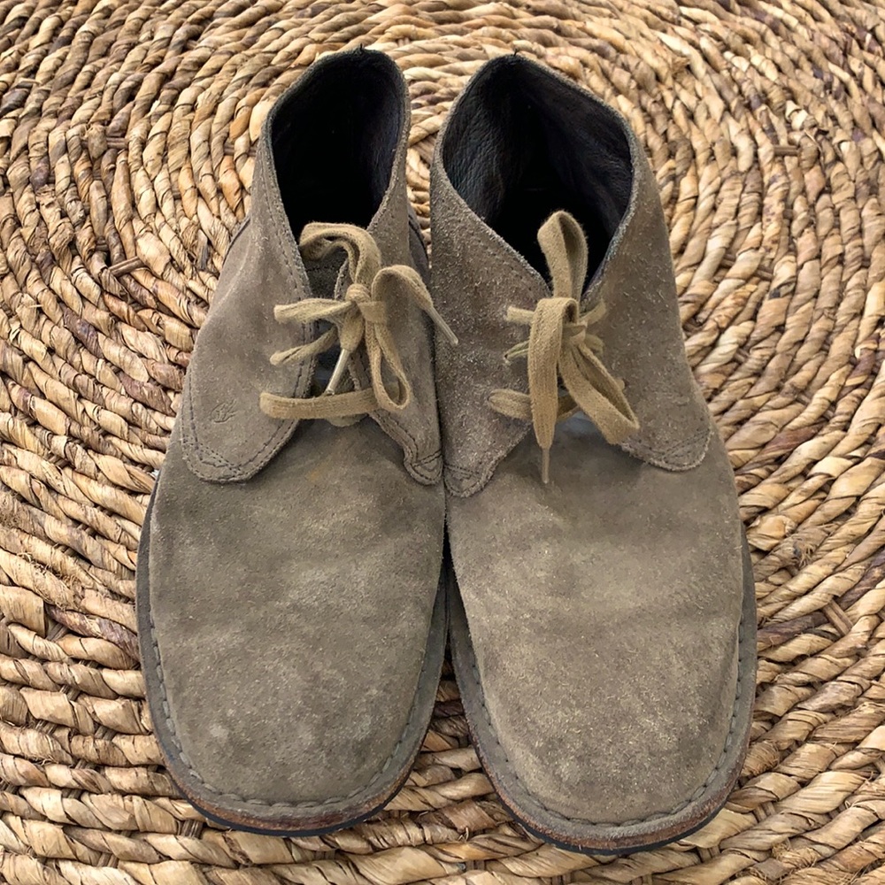 John Varvatos Tan Chukka Boots
